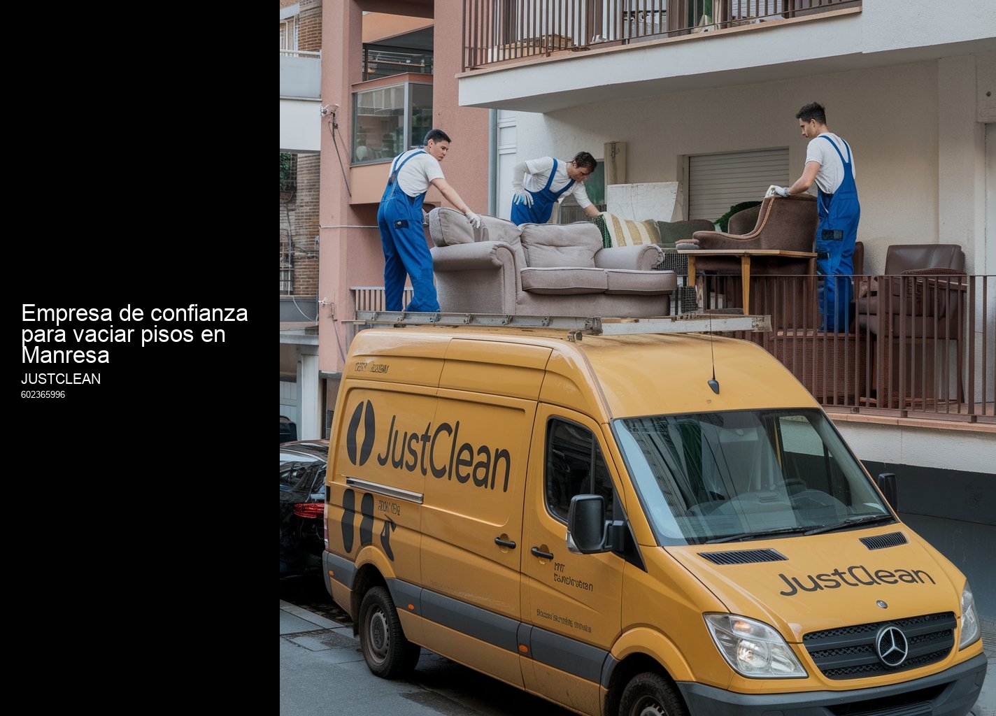 Empresa de confianza para vaciar pisos en Manresa