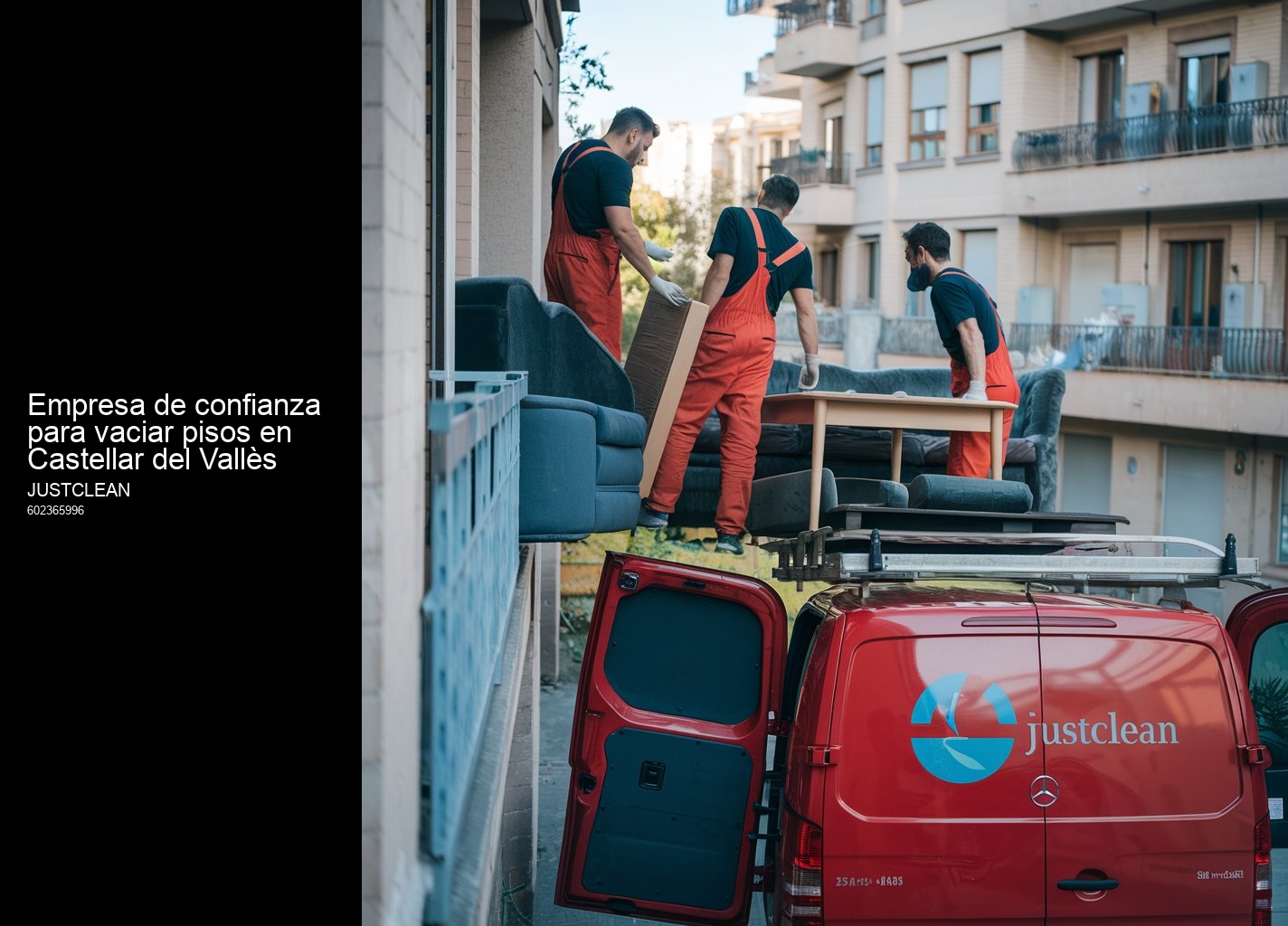 Servicios profesionales para el vaciado de inmuebles con síndrome de Diógenes