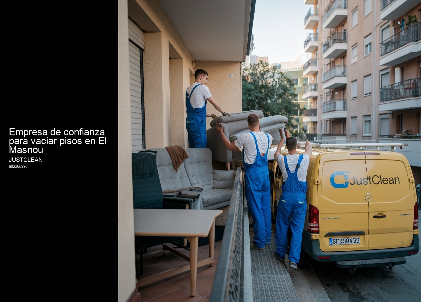 Guía para acceder a un vaciado de piso gratis en JustClean