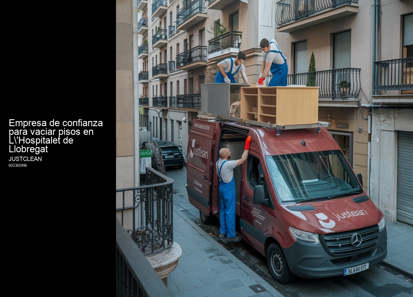 Tipos de muebles usados que compramos en JustClean