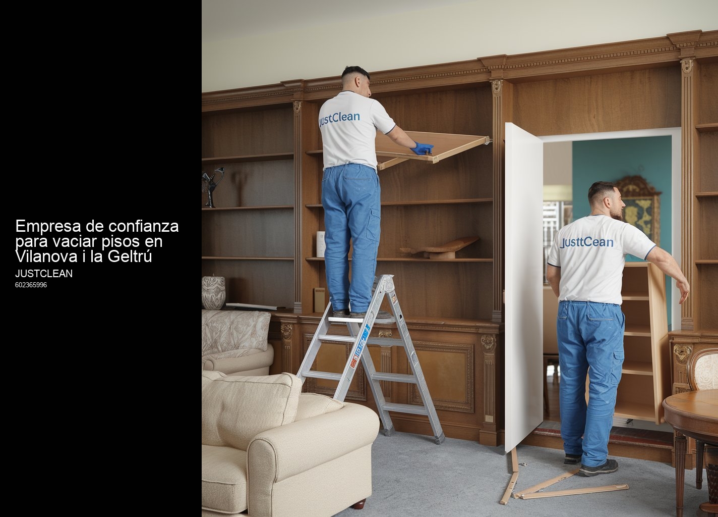 Ventajas de vender muebles usados a JustClean en Vilanova i la Geltrú